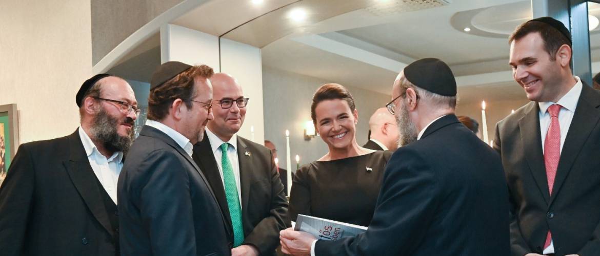 Novák Katalin: Magyarország Izrael és a zsidó emberek mellett áll